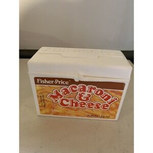 VINTAGE FISHER PRICE 1989 MAC AND CHEESE REPLACEMENT CONTAINER ONLY